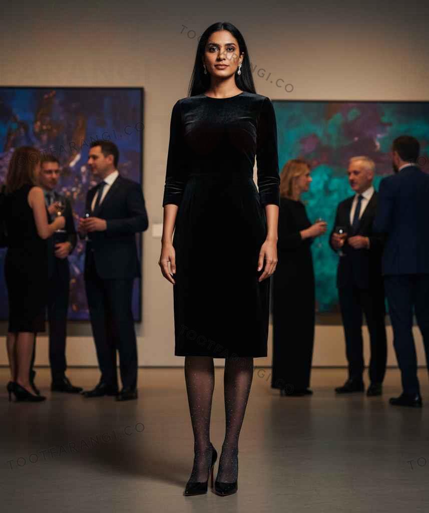 ۵ مدل جوراب‌شلواری مهمانی که استایل شما را خاص می‌کند